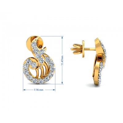 Aini Diamond Earring & Pendant Set